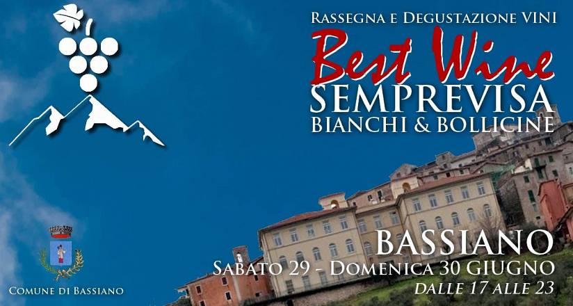 Best wine 2019 - edizione semprevisa - bassiano